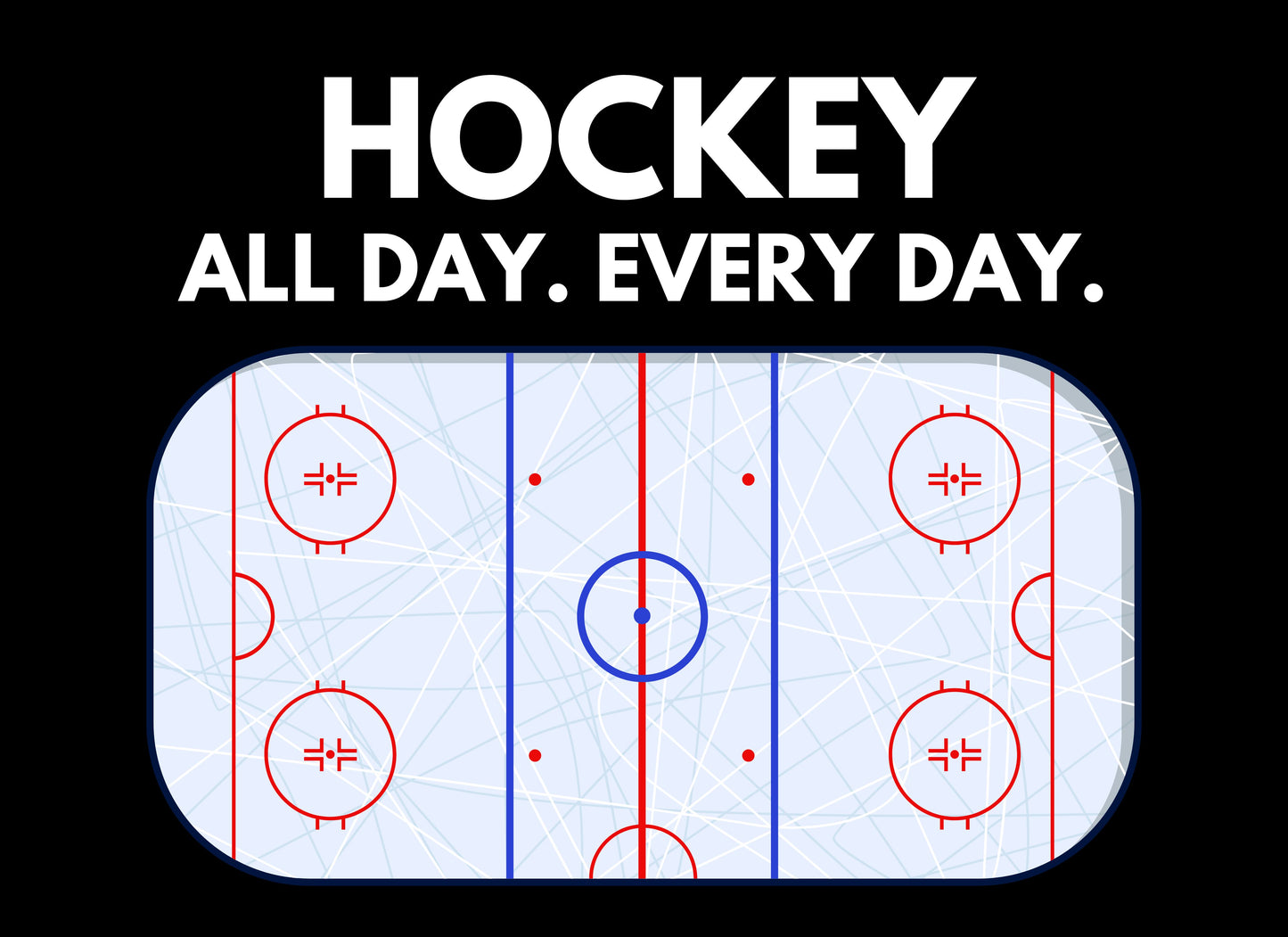 Hockey All Day Hoodie