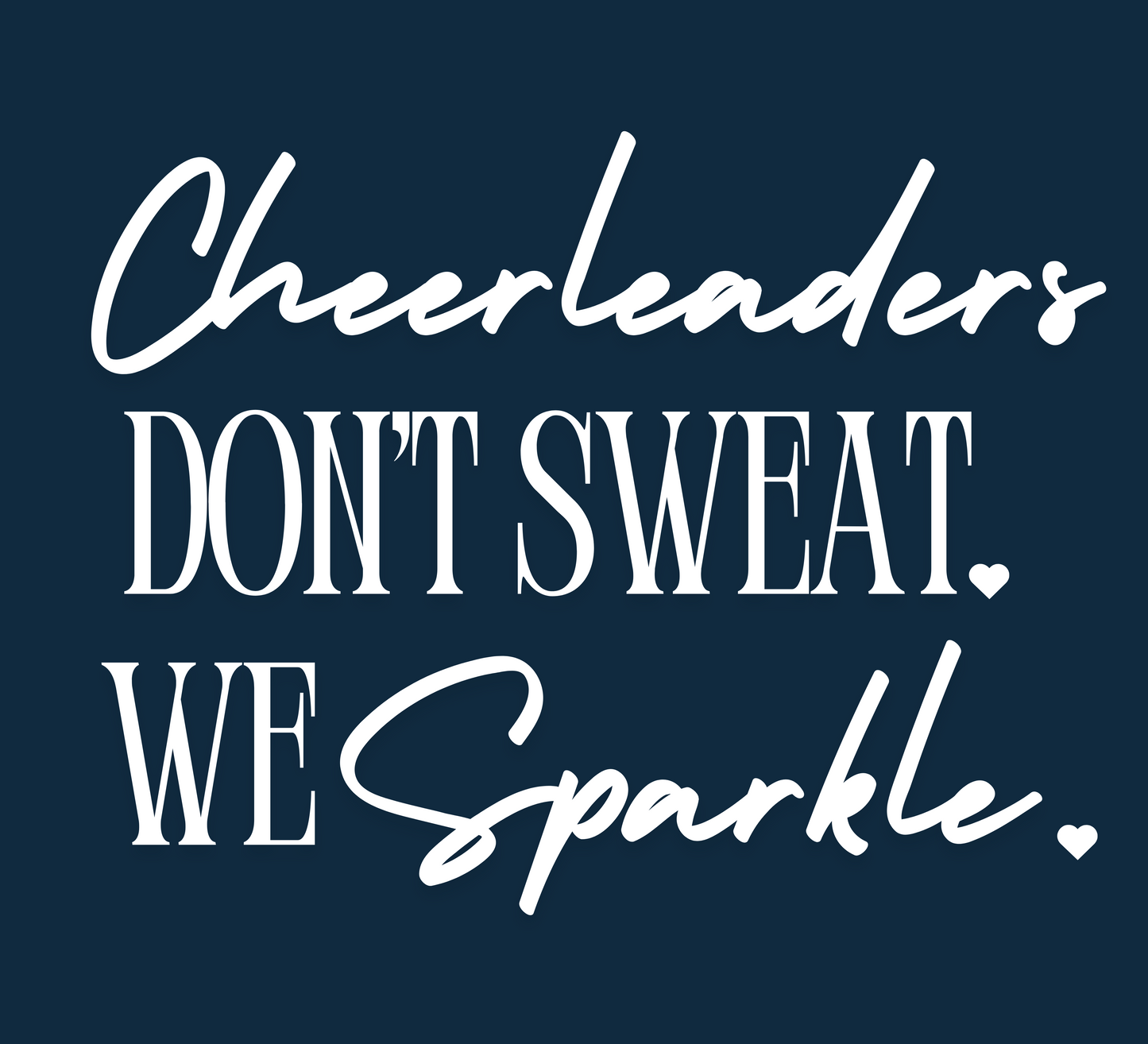 Cheerleaders Sparkle Kids Hoodie