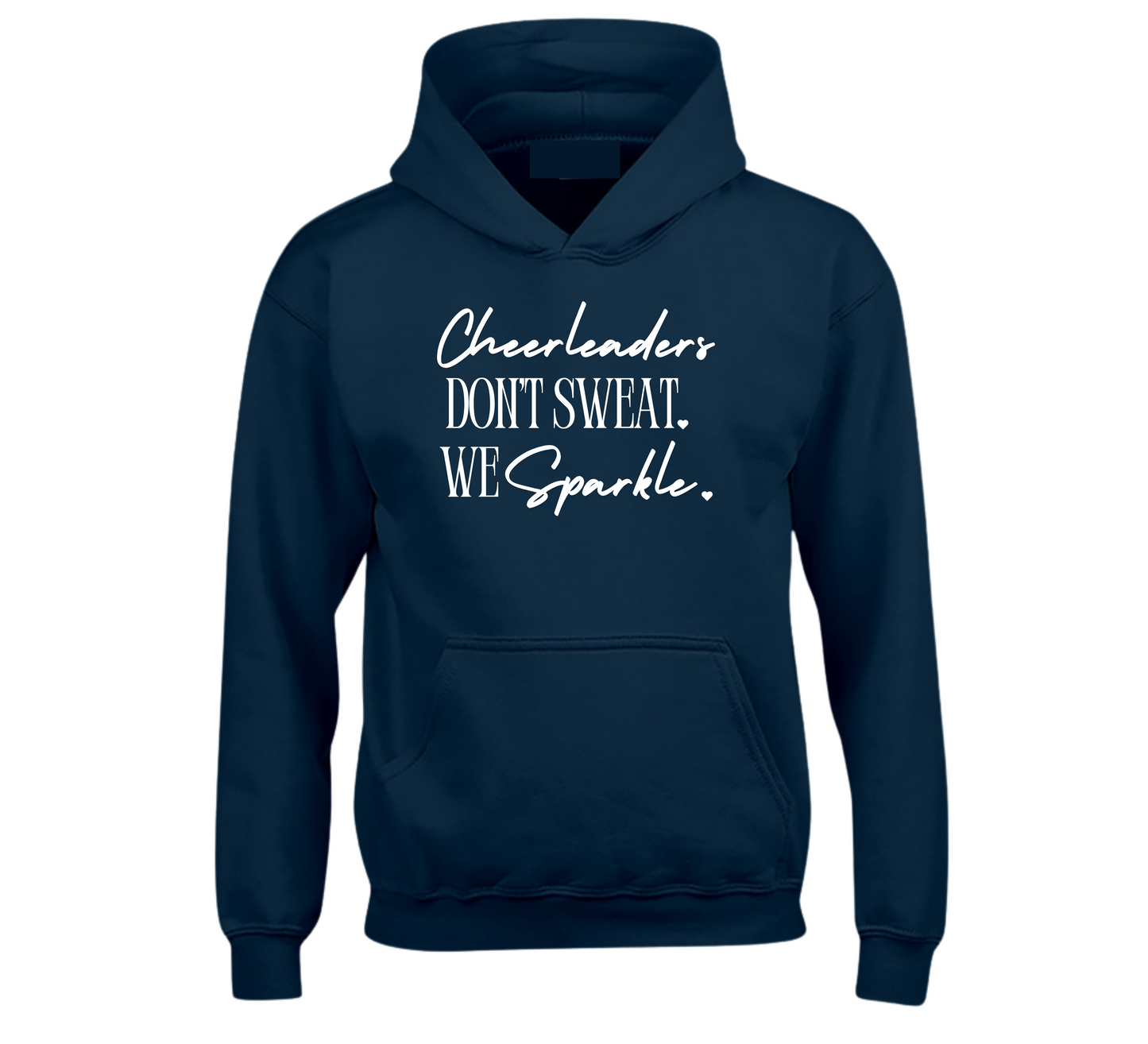 Cheerleaders Sparkle Kids Hoodie