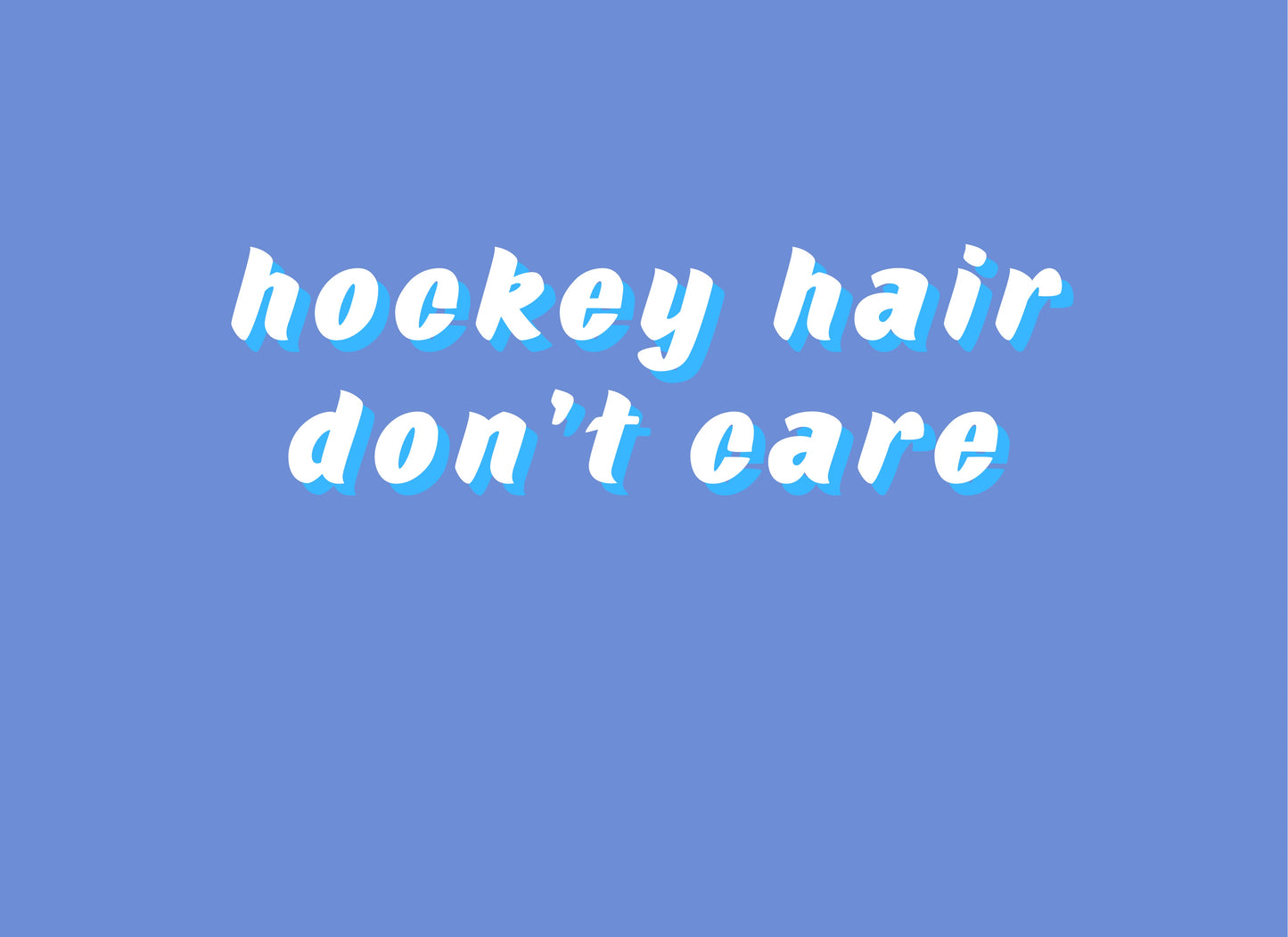 Hockey Hair Kids Hoodie