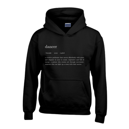 Dancer Definition Kids Hoodie