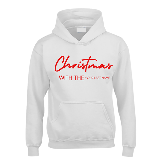Christmas With The… Personalized Kids Hoodie